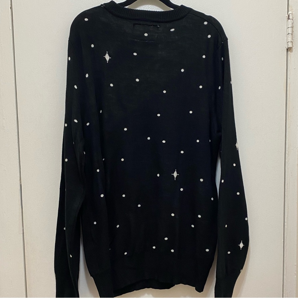 NWOT TIPSY ELVES Unisex Santa Unicorn Ugly Christmas Sweater Size X Large. - Picture 7 of 11